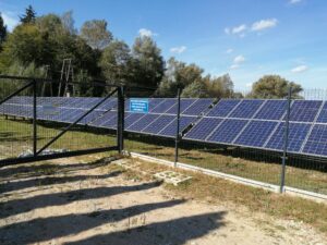 instalacja fotowoltaiczna należąca do PGK Eko-strug sp. z o.o.